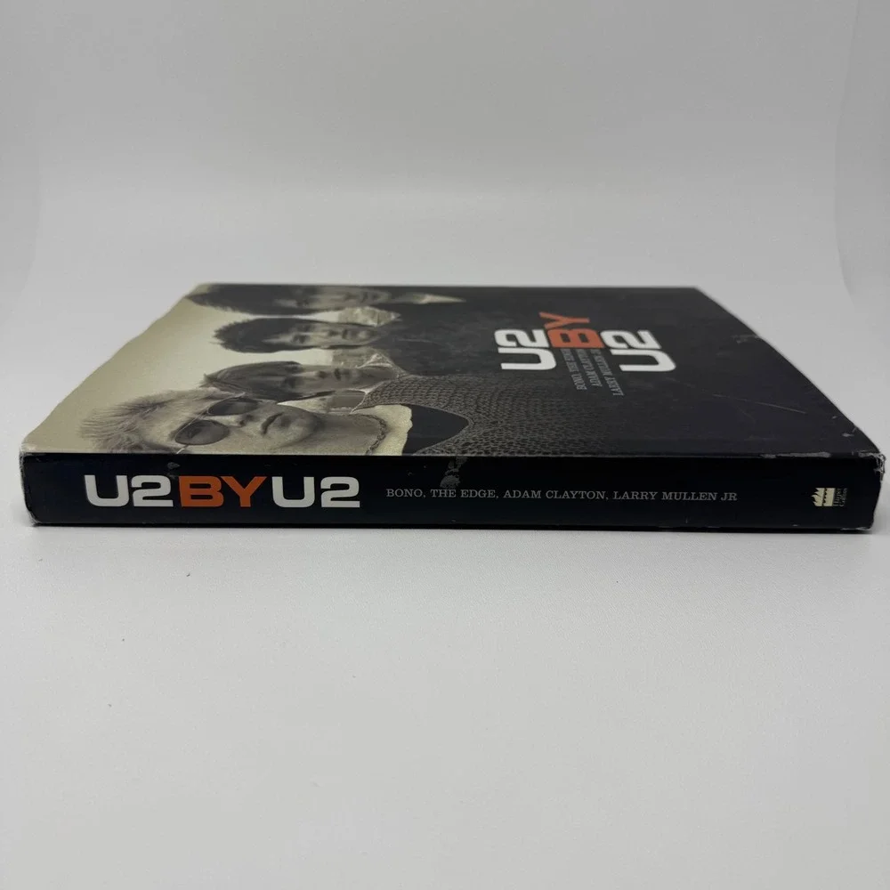 U2 by U2 Hardcover Book Bono The Edge Adam Clayton Larry Mullen Jr HarperCollins